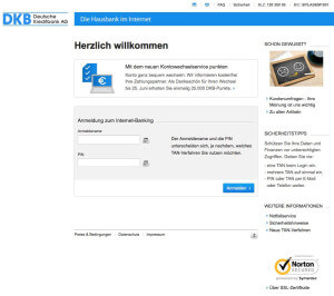 Die DKB überzeugte im Girokonto-Test durch ein sehr gutes Online-Banking-Terminal